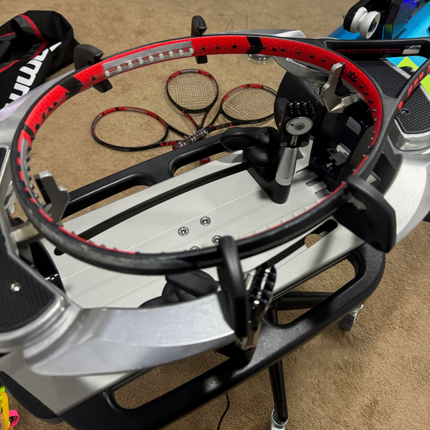 Tennis Racquet Stringing
